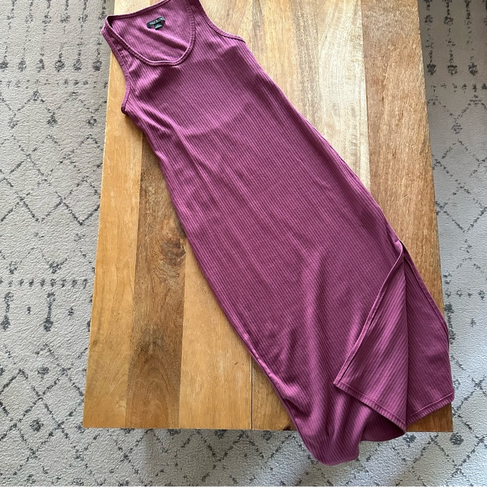 Stretchy dusty pink dress